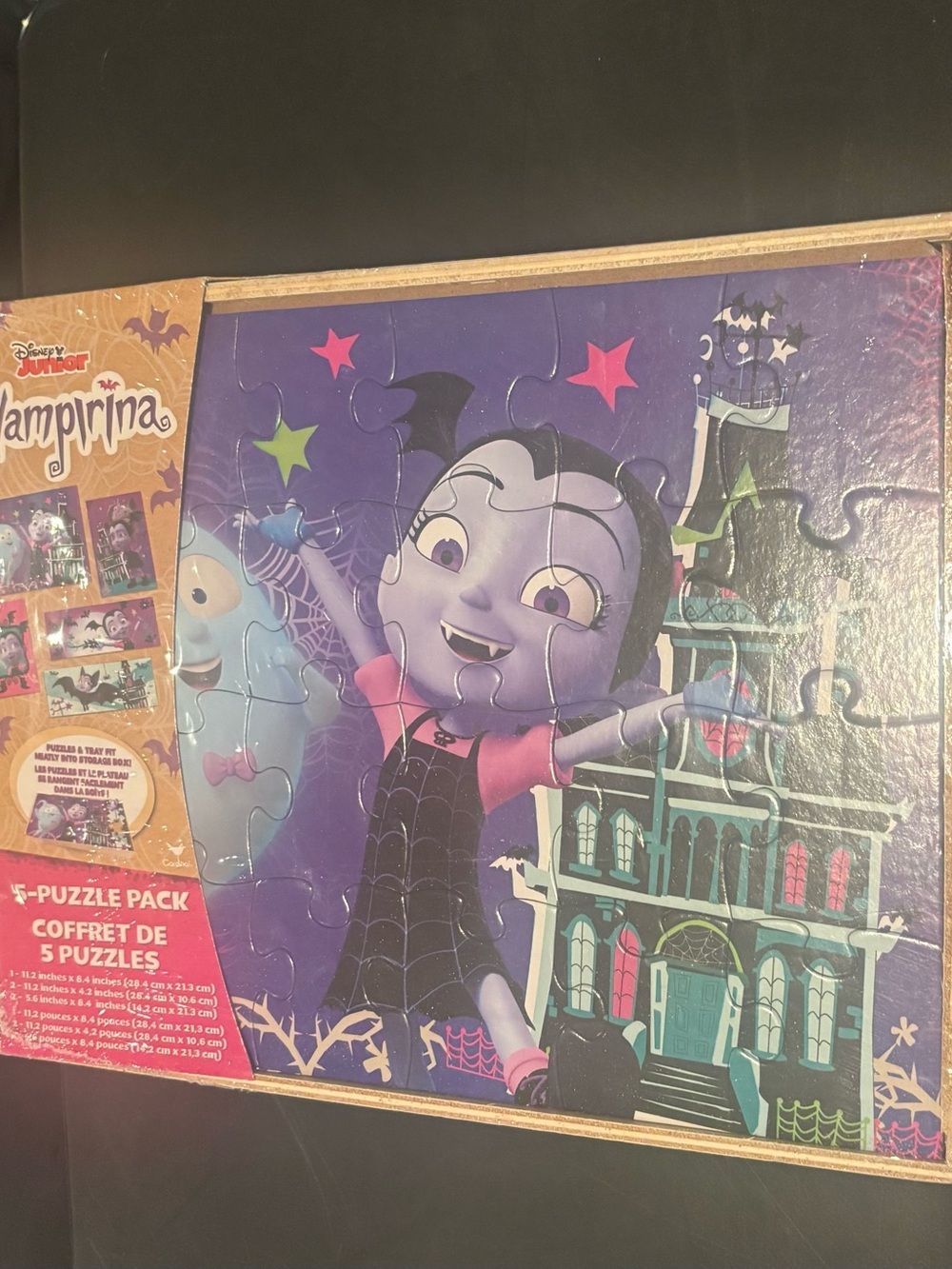 Disney Vampirina Puzzle Pack - Purple, Pink, Teal, Black